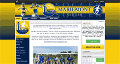 Desktop Screenshot of mariemontsoccer.org